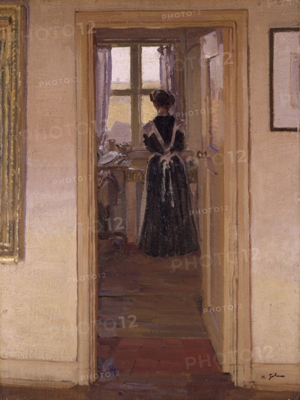 'The kitchen', 1908-09. Artist: Harold Gilman