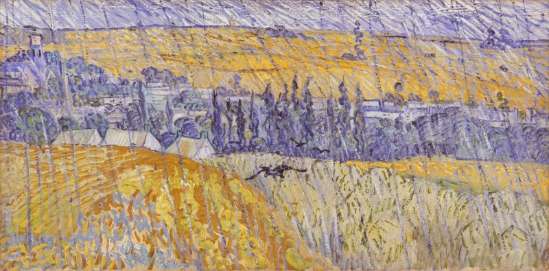 'Rain: Auvers', 1890. Artist: Vincent van Gogh.