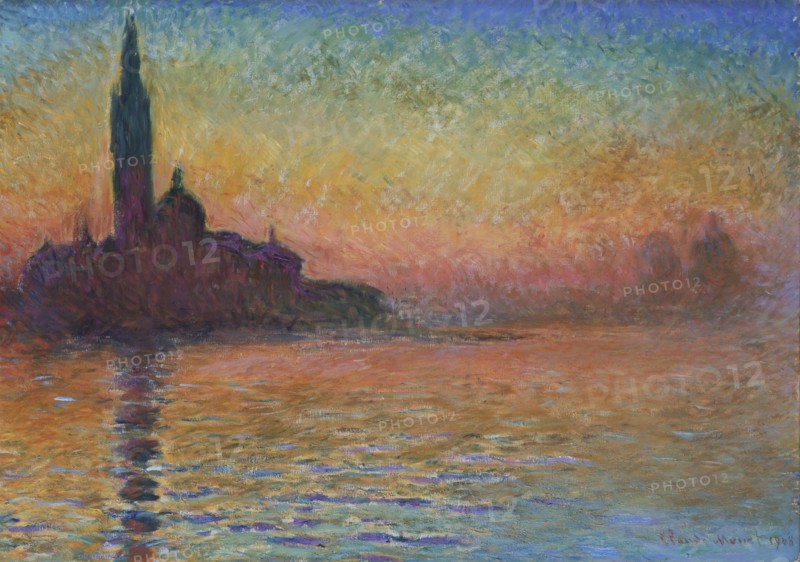 'San Giorgio Maggiore by twilight', 1908. Artist: Claude Monet.