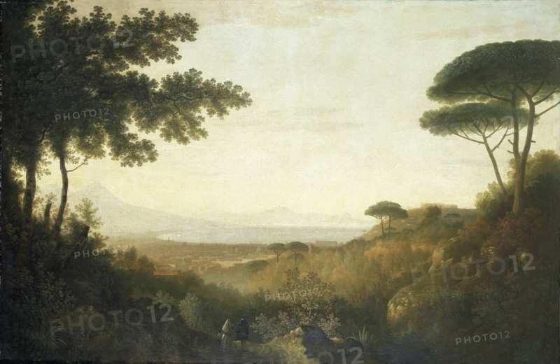 'The Bay of Naples', 1782. Artist: Thomas Jones.