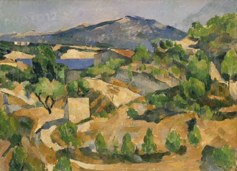 'The Francois Zola Dam', 1877-8. Artist: Paul Cezanne.
