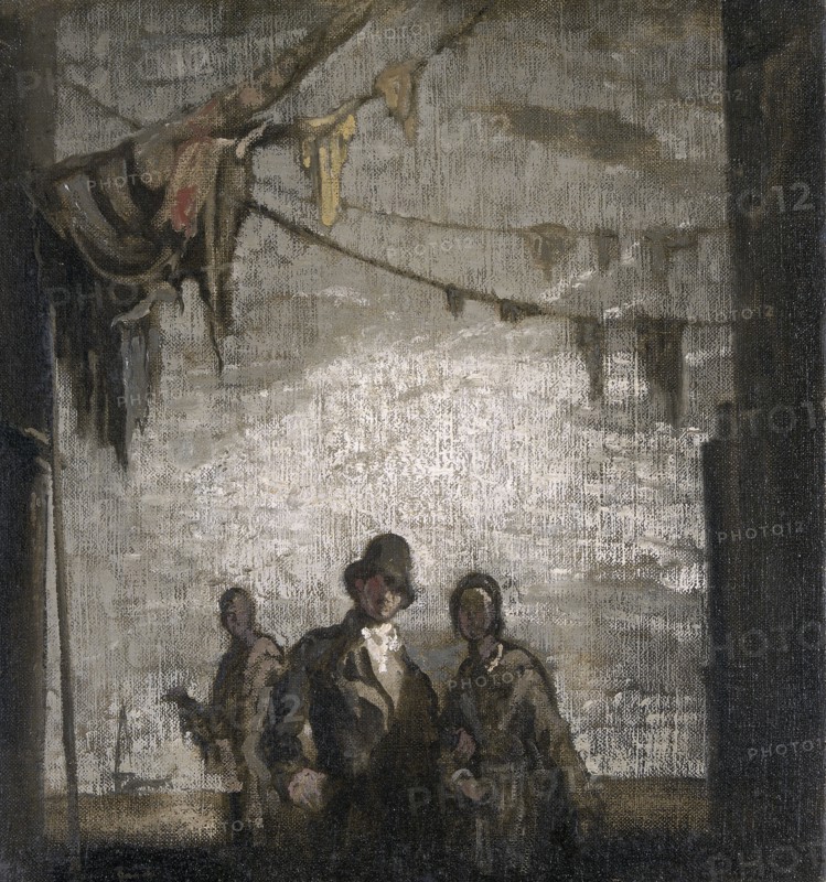 'Rag Alley', 1886-1941. Artist: James Pryde.