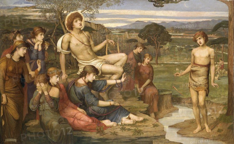 'Apollo and Marsyas', 1879. Artist: John Melhuish Strudwick