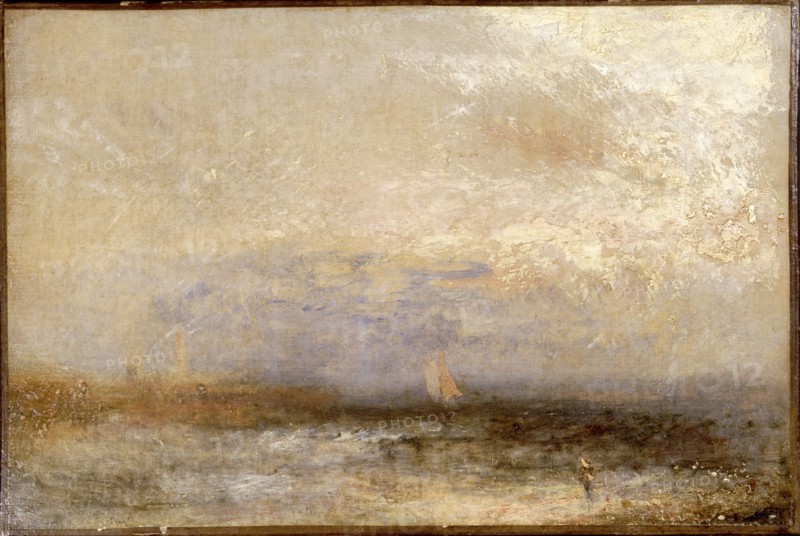 'Off Margate', 1820-1850. Artist: JMW Turner.