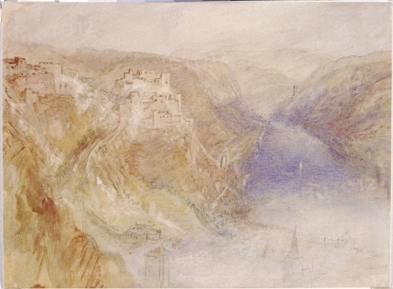 'Ehrenbreitstein', 1840-45. Artist: JMW Turner.