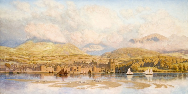'The Stronghold of the Seison and the Camp of Kittywake', 1879. Artist: John Brett
