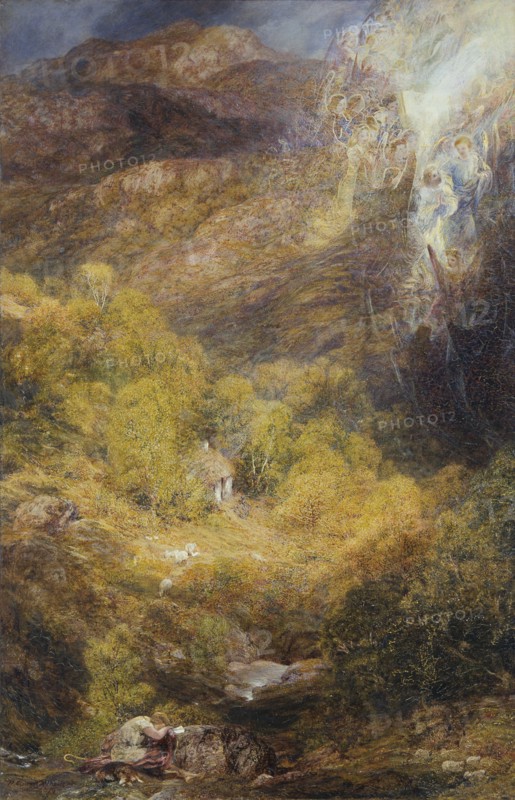 'The Penitent's Vision: The Shepherd's Dream', 1848-1912. Artist: Henry Clarence Whaite