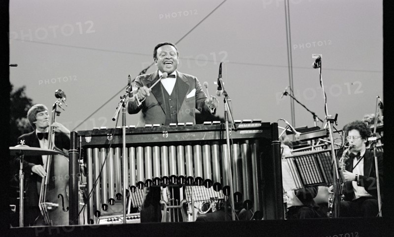 Lionel Hampton, Knebworth, 1982.  Artist: Brian O'Connor.