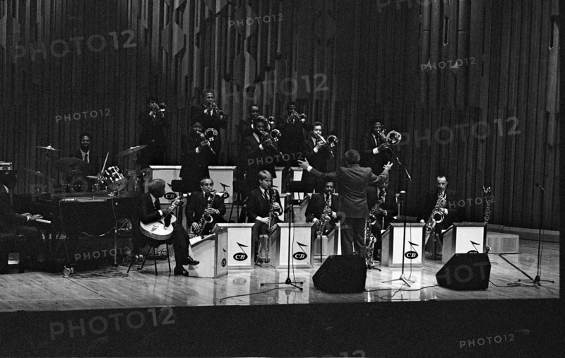 Count Basie Orchestra and Frank Foster, Barbican, London, 1986.   Artist: Brian O'Connor.