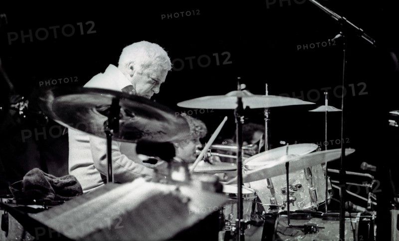 Buddy Rich, Lewisham Jazz Festival, Lewisham, London, 1986.    Artist: Brian O'Connor.