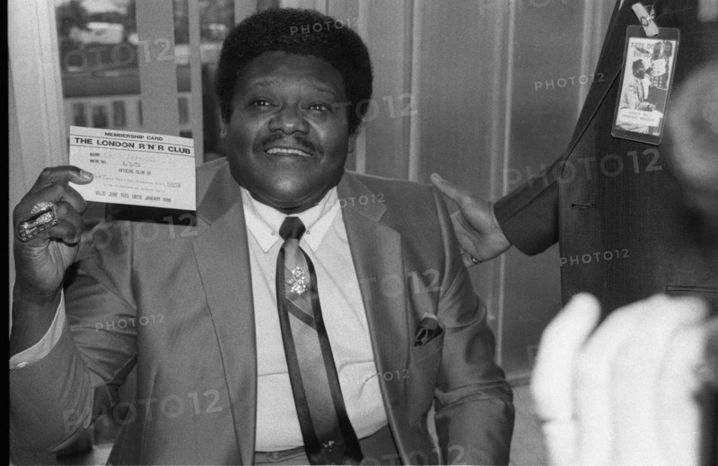 Fats Domino, Royal Festival Hall, London, 1985.  Artist: Brian O'Connor.