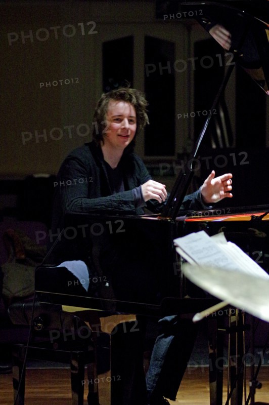 Michael Wollny, Watermill Jazz Club, Dorking, Surrey, 2014.  Artist: Brian O'Connor.