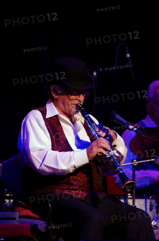 Acker Bilk, Dorking Halls, Dorking, Surrey, 2012. Artist: Brian O'Connor.
