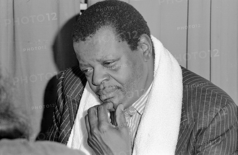 Oscar Peterson, Ronnie Scott's, Soho, London, 1973.   Artist: Brian O'Connor.