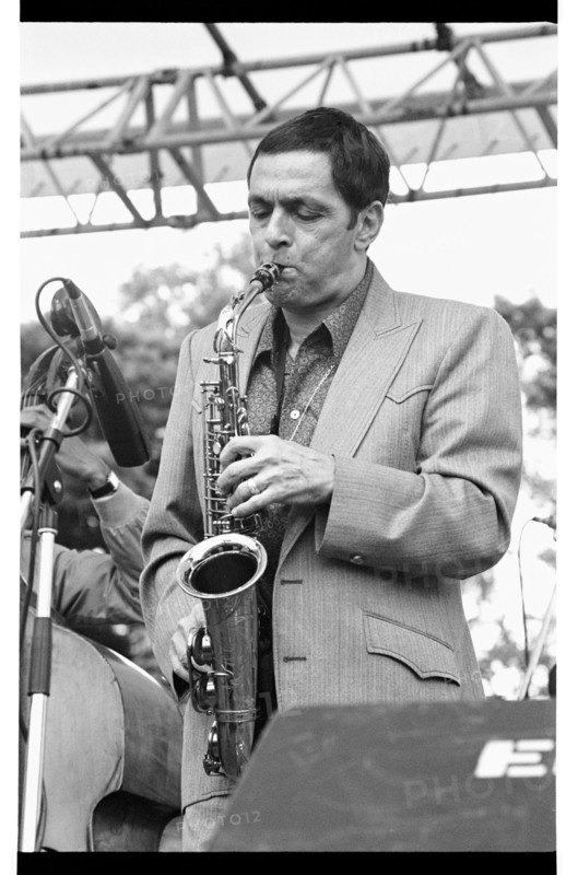 Art Pepper, Capital Jazz, Knebworth, 1981.   Artist: Brian O'Connor.