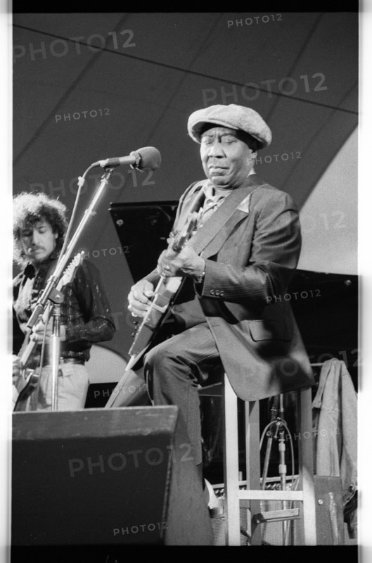 Muddy Waters, American blues musician, Capital Jazz, 1979. Artist: Brian O'Connor.
