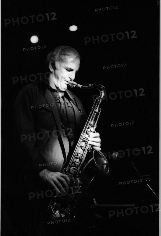 Ronnie Scott,  Ronnie Scott's, 1980.   Artist: Brian O'Connor.