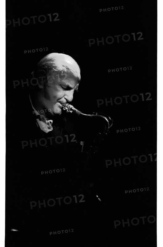 Ronnie Scott, Ronnie Scott's, 1984.    Artist: Brian O'Connor.