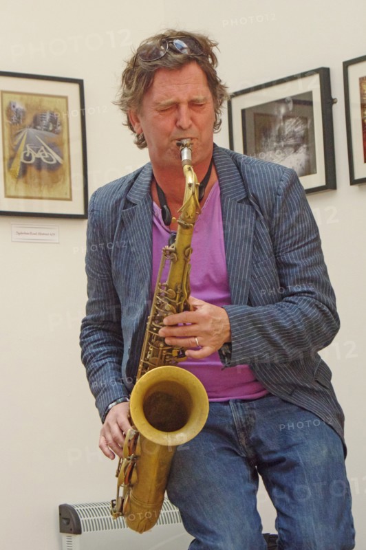 Ed Jones, Clock Tower Café, Croydon, London, 2015.  Artist: Brian O'Connor.