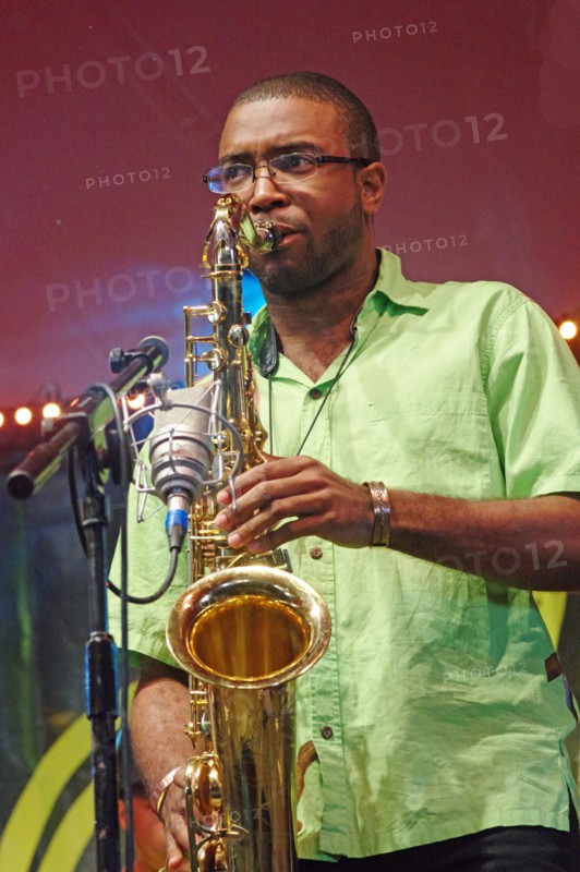 Irwin Hall, Love Supreme Jazz Festival, Glynde Place, East Sussex, 2015. Artist: Brian O'Connor.