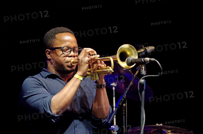 Ambrose Akinmusire, Love Supreme Jazz Festival, Glynde Place, East Sussex, 2015. Artist: Brian O'Connor.
