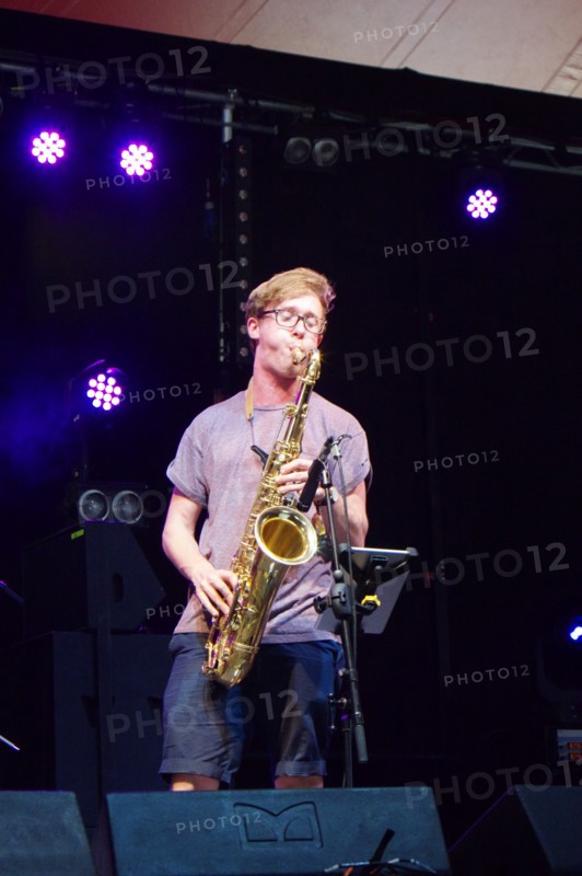 Alex Hitchcock, Love Supreme Jazz Festival, Glynde Place, East Sussex, 2015. Artist: Brian O'Connor.