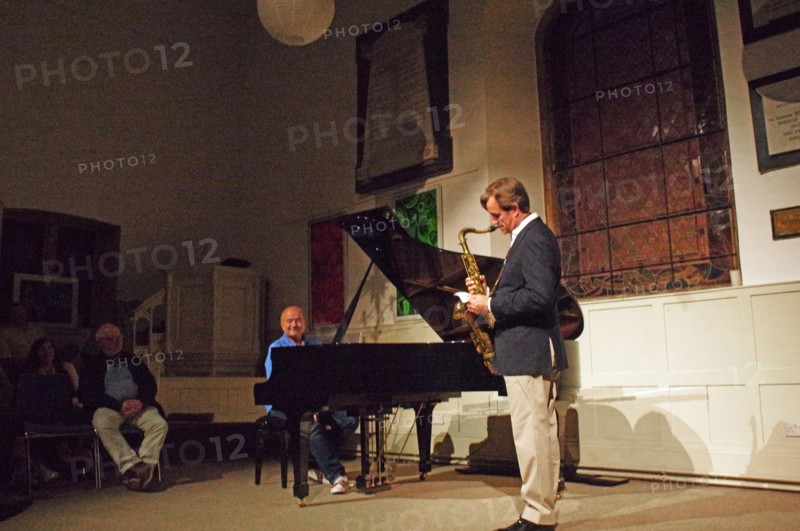 Brian Kellock and T Smith, Illminster Arts Centre, Illminster, Somerset, 2015. Artist: Brian O'Connor.