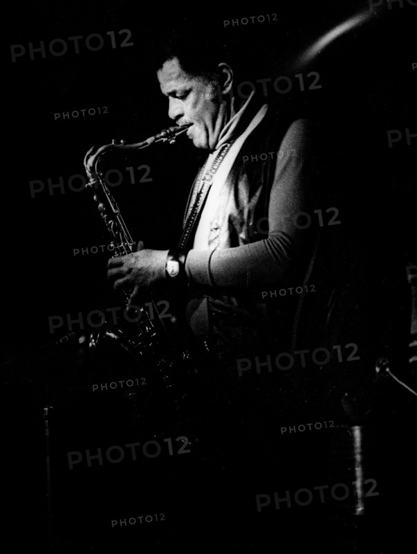 Dexter Gordon, Ronnie Scott's, Soho, London, 1977. Artist: Brian O'Connor.