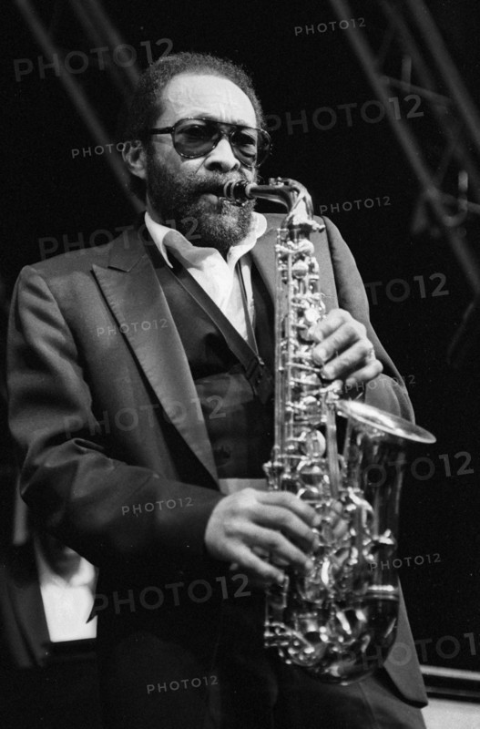 Hank Crawford, Top Rank Suite, Brighton, 1989. Artist: Brian O'Connor.