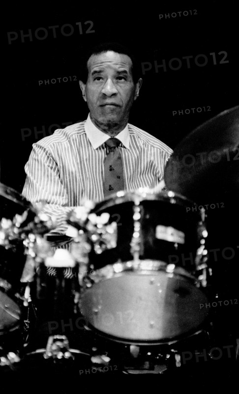 Max Roach, Royal Festival, Hall, London, 1989. Artist: Brian O'Connor.