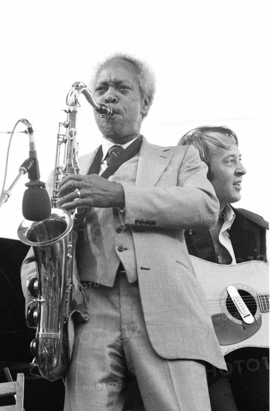 Sonny Stitt, Capital Jazz Festival, Alexandra Palace, London, 1979. Artist: Brian O'Connor.