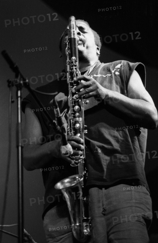 David Murray, Brecon Jazz Festival, Powys, Wales, August 1999. Artist: Brian O'Connor.