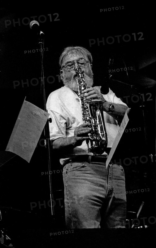 Bud Shank, Brecon Jazz Festival, Brecon, Powys, Wales, Aug 2000. Artist: Brian O'Connor.
