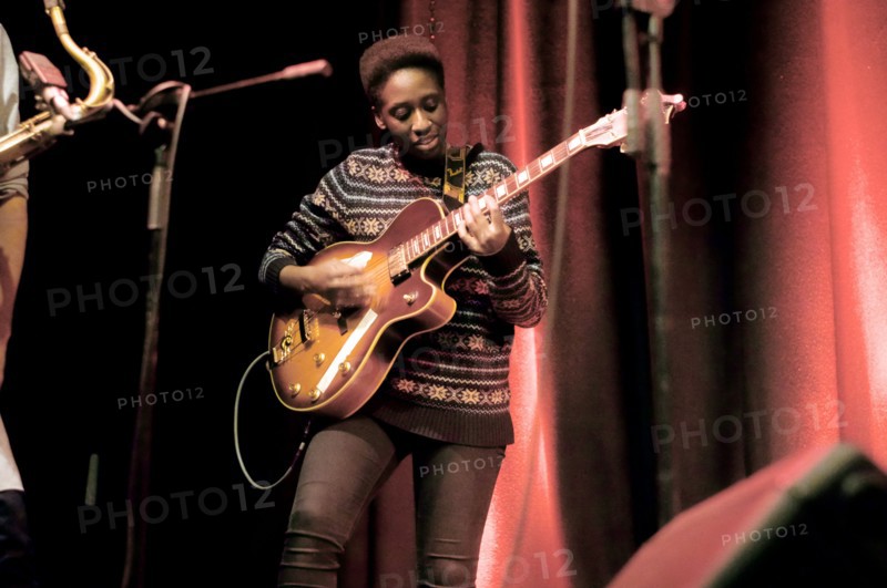 Shirley Tetteh, Ropetackle Arts Centre, Shoreham, West Sussex, Jan 2016. Artist: Brian O'Connor.