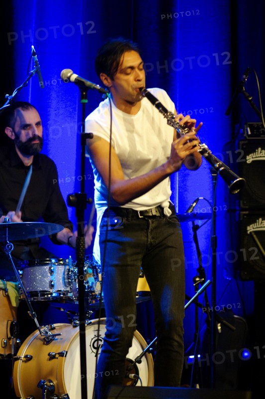 Arun Ghosh, Ropetackle Arts Centre, Shoreham, West Sussex, Jan 2016. Artist: Brian O'Connor.