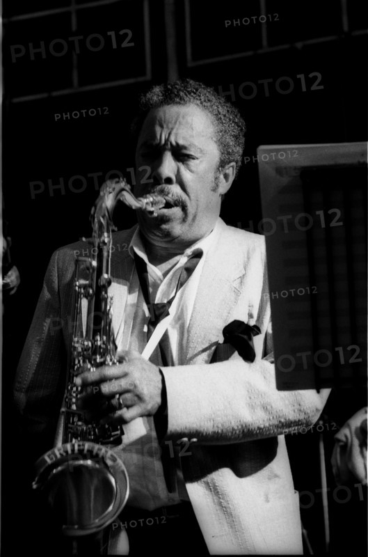 Johnny Griffin, Pendley Jazz Festival., UK, July 1985.   Artist: Brian O'Connor.