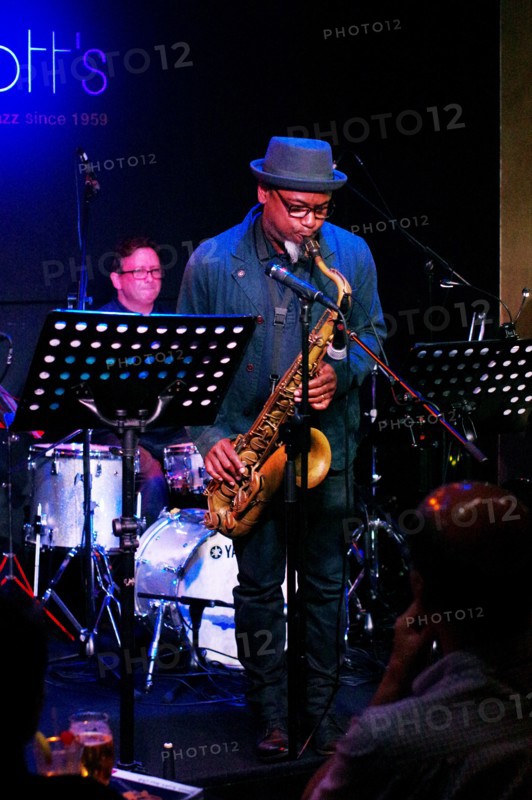 Denys Baptiste, Ronnie Scott's, London, 5th June 2016. Artist: Brian O'Connor.