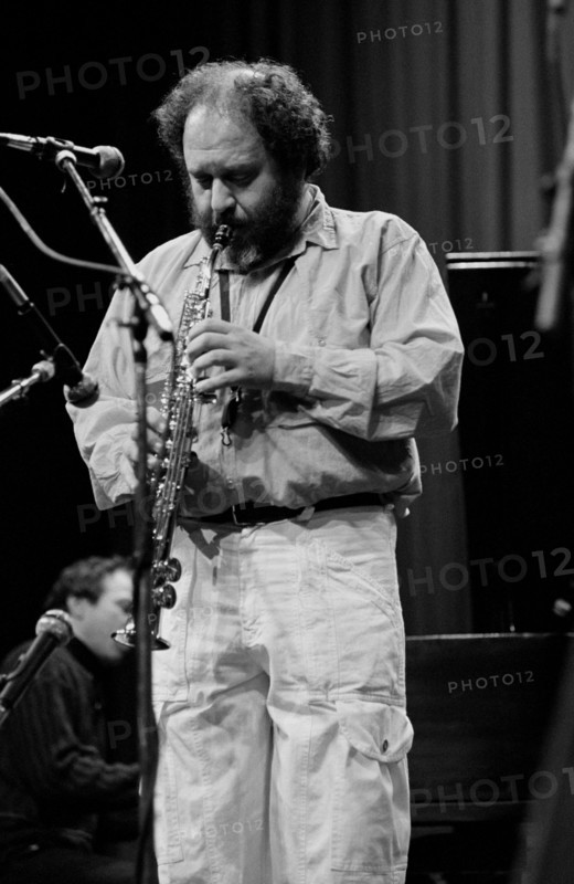 Joe Farrell, Shaw Theatre, London, March, 1985.  Artist: Brian O'Connor.