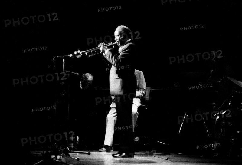 Roy Eldridge, Capital Jazz, Royal Festival Hall, London, July 1985.   Artist: Brian O'Connor.