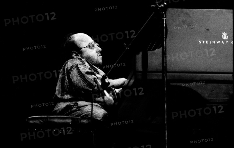 Michel Petrucciani, Hawth Crawley, West Sussex, September, 1989.  Artist: Brian O'Connor.
