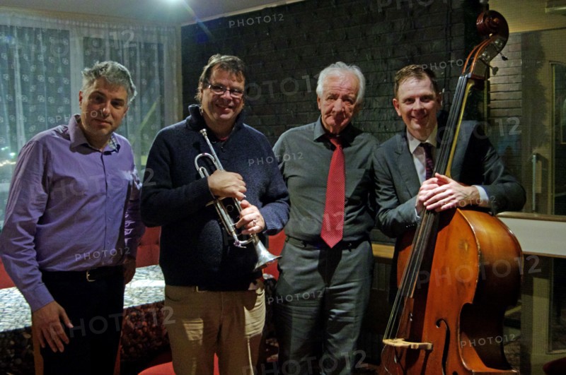 Steve Waterman, Alex Eberhard, Roy Hilton and Steve Thompson, November 30, 2016. Artist: Brian O'Connor.