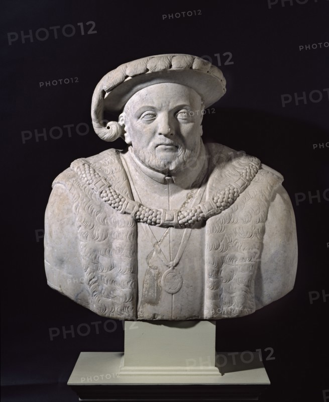 Bust of Henry VIII, early 17th century. Artist: Unknown.