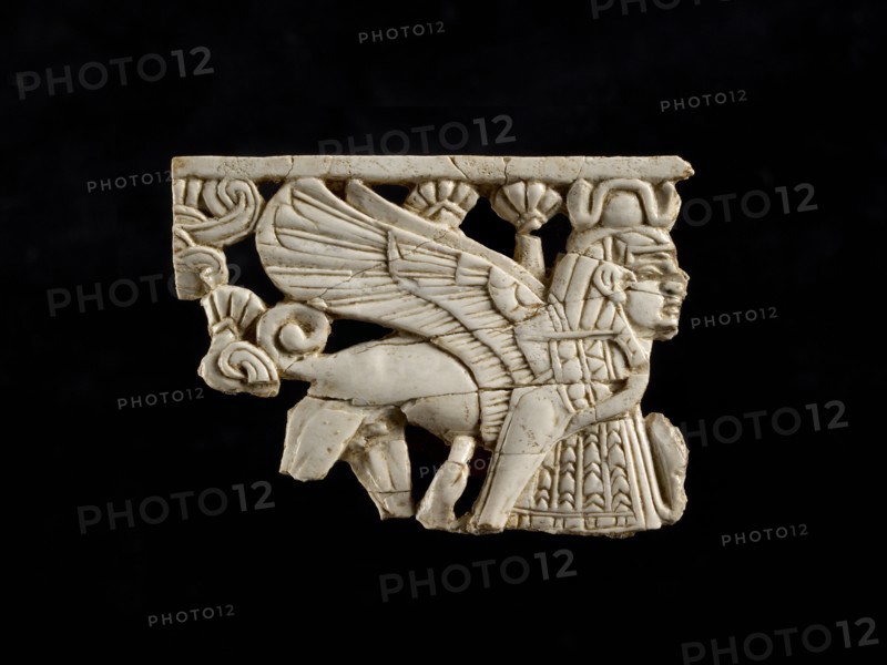Fragment of openwork ivory panel. Artist: Unknown.