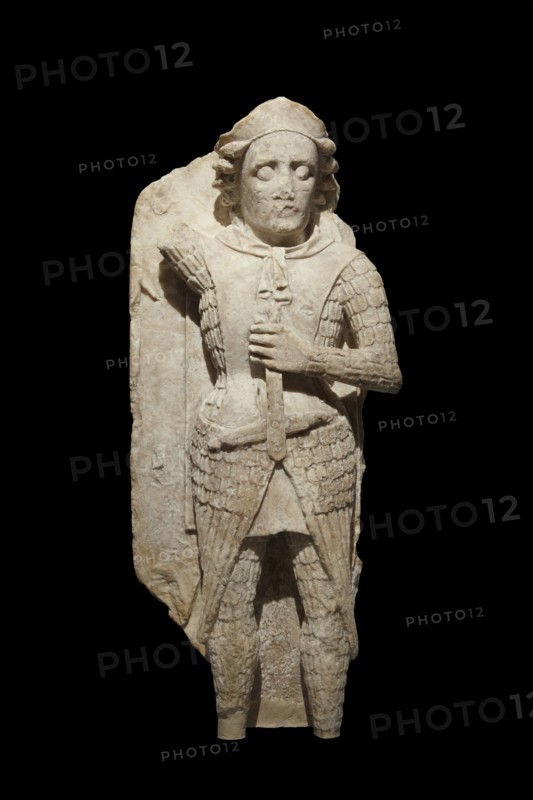 St Michael sculpture, 15th century. Artist: Unknown.