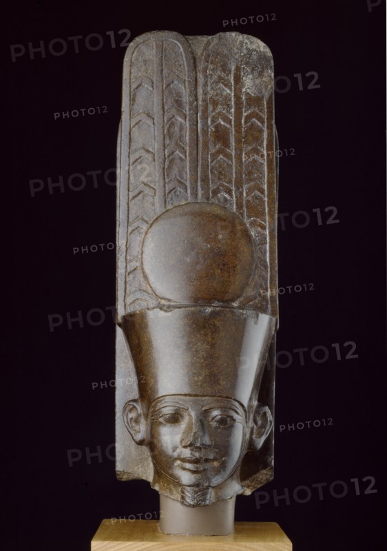 Quartzite head of Amun, XXVth Dynasty (c770 BC-c715 BC). Artist: Unknown.