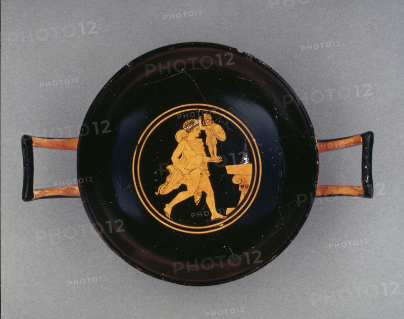 Attic red-figure cup, 5th century. Artist: Unknown.