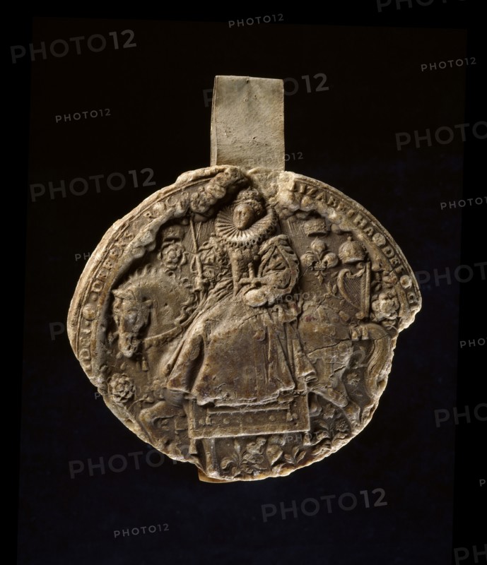 Seal impression, 1586-1603. Artist: Unknown.