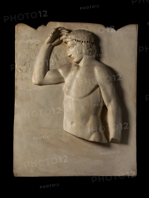 Victory stele, from Sounion, c 470 BC. Artist: Unknown.