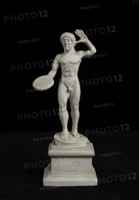 Statuette of discus-thrower, 480-460 BC. Artist: Unknown.