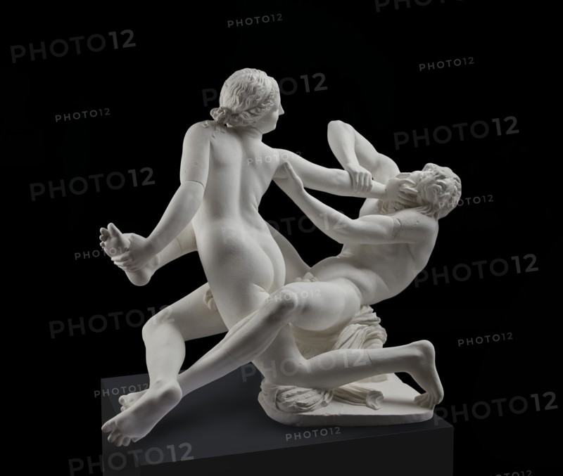 Satyr and Hermaphrodite, 1st - 2nd century. Artist: Unknown.